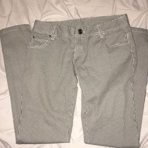 MAX rave pants. Black and white pattern. Size 3.
